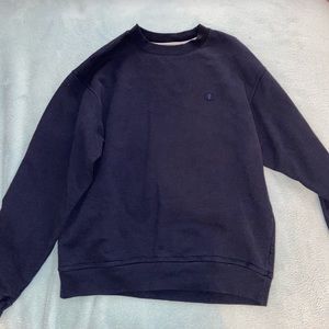 Vintage Navy Blue Champion Crewneck